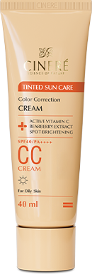 سیسی کرم رنگی SPF40